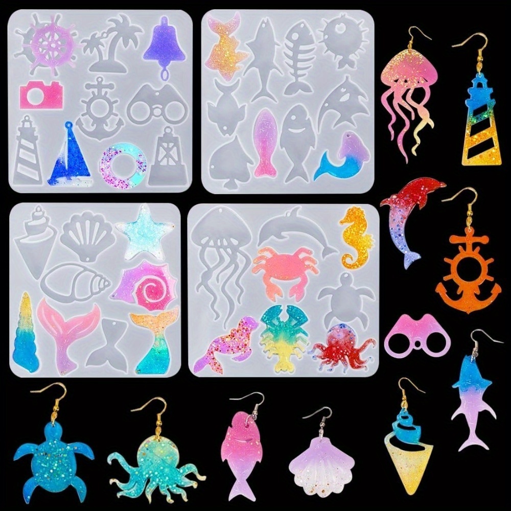 The Ocean-themed Earring And P - Aquarium Marine Fish review and price