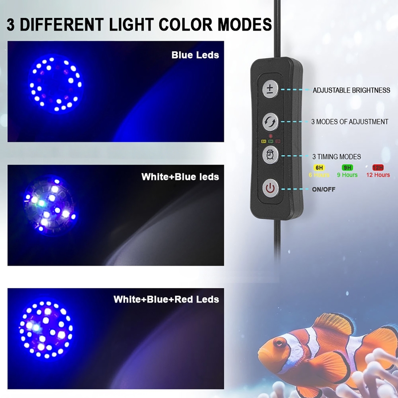 30W Aquarium LED Reef Light Di - Marine Aquarium Timing review and price
