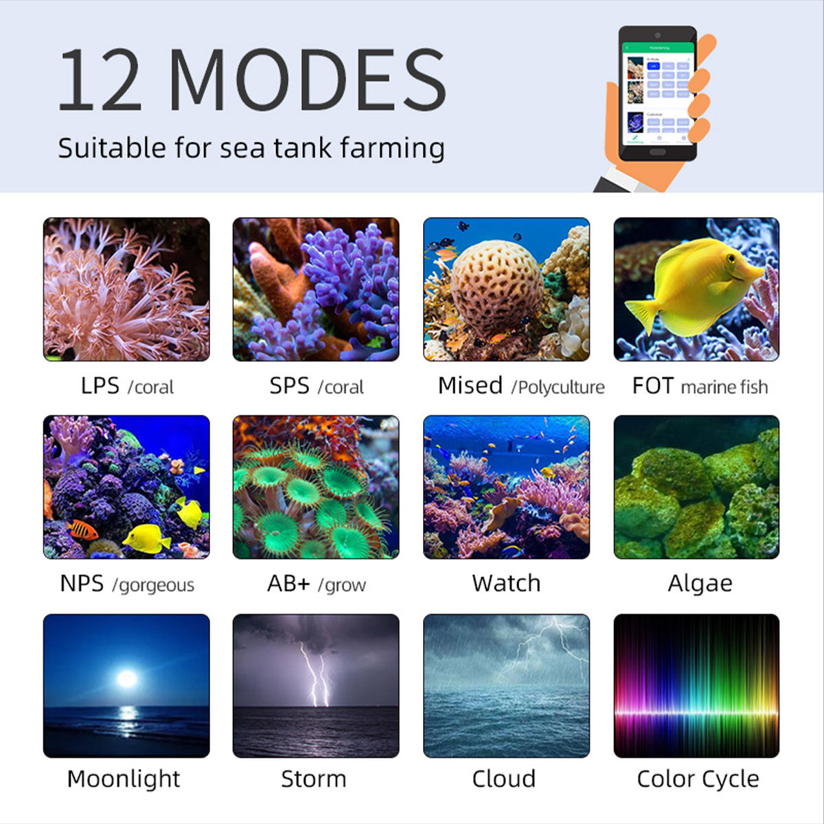 T95 Sea 50W Full Spectrum Mari - Marine Aquarium Timing review and price