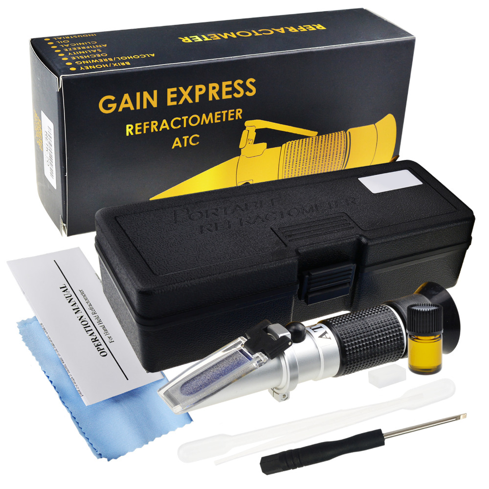 3-in-1 Honey Refractometer Bri - Marine Aquarium Refractometer review and price