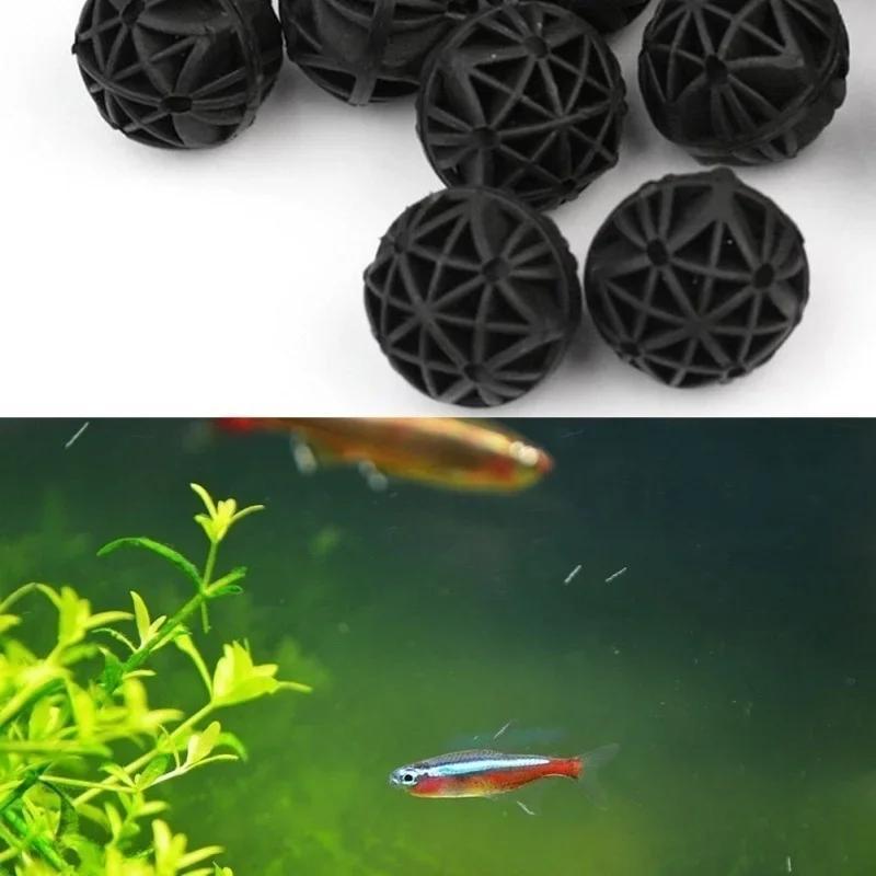50Pcs 16mm Aquarium Bio Filter - Marine Aquarium Filter Media review and price