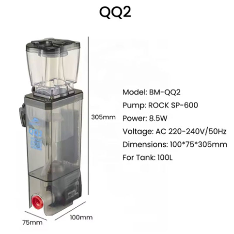 Bubble Magus BM QQ2 Internal P - Protein Skimmer Hang On review and price