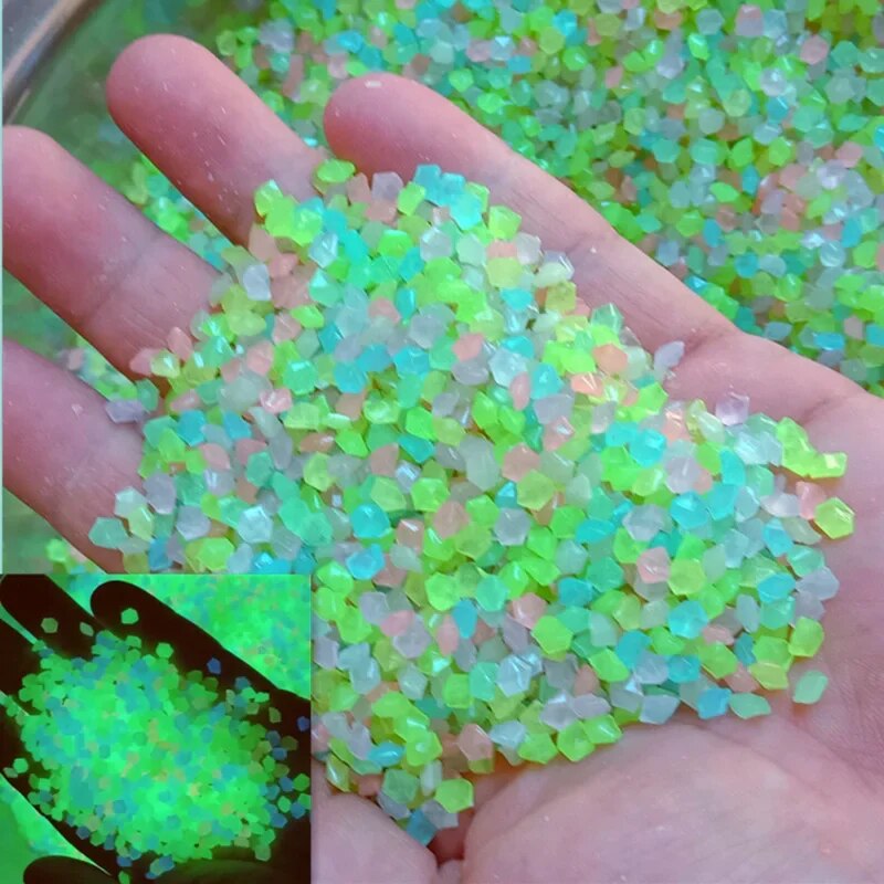 1000pcs 3-5mm Luminous Sand Gl - Aquarium Marine Fish review and price
