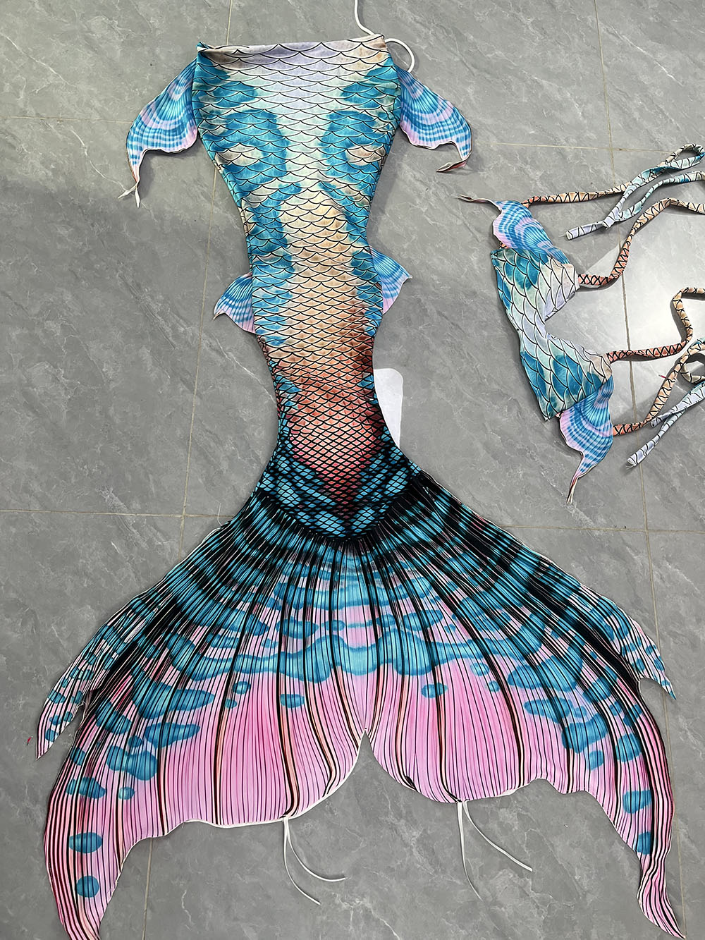 Colorful Dreamy Mermaid Tail A - Aquarium & Marine Museum Kota Kinabalu review and price