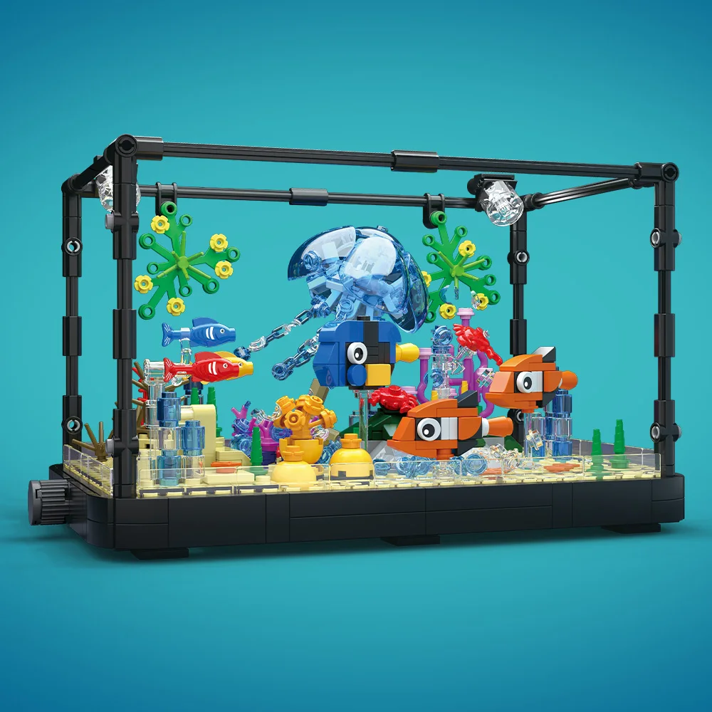 Fish Tank Building Block Set w - Aquarium Marine Fish review and price