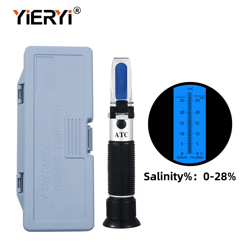 Yieryi Portable 0-28% Salinity - Marine Aquarium Refractometer review and price