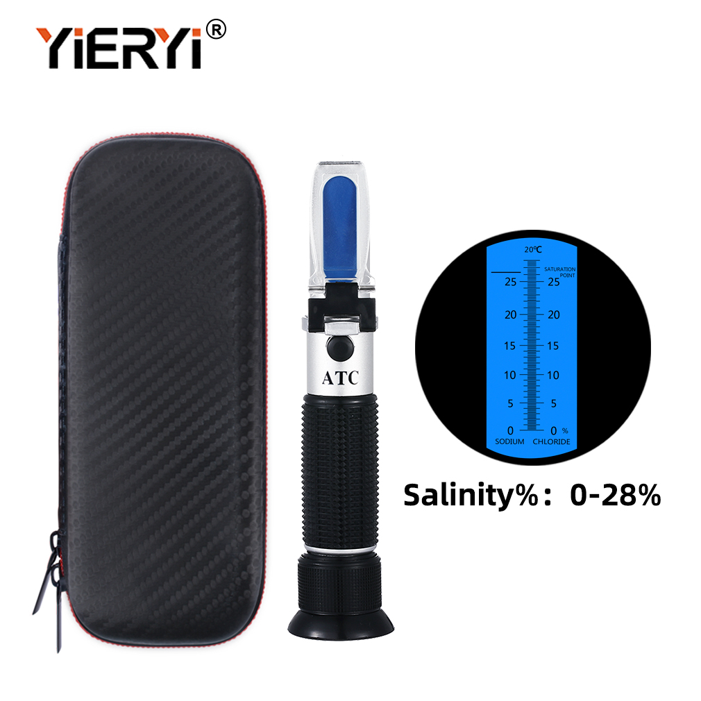 Yieryi Portable 0-28% Salinity - Marine Aquarium Refractometer review and price