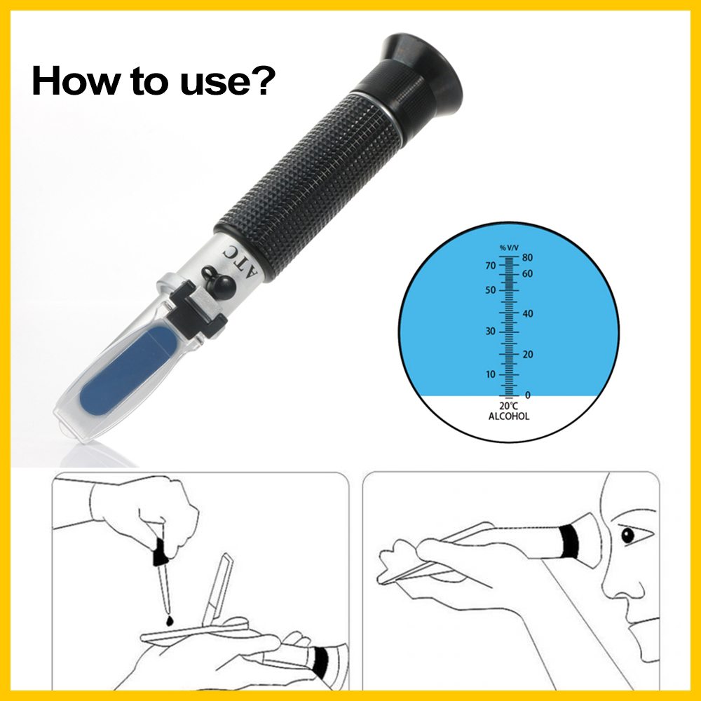 RZ Refractometer Alcohol Alcoh - Marine Aquarium Refractometer review and price