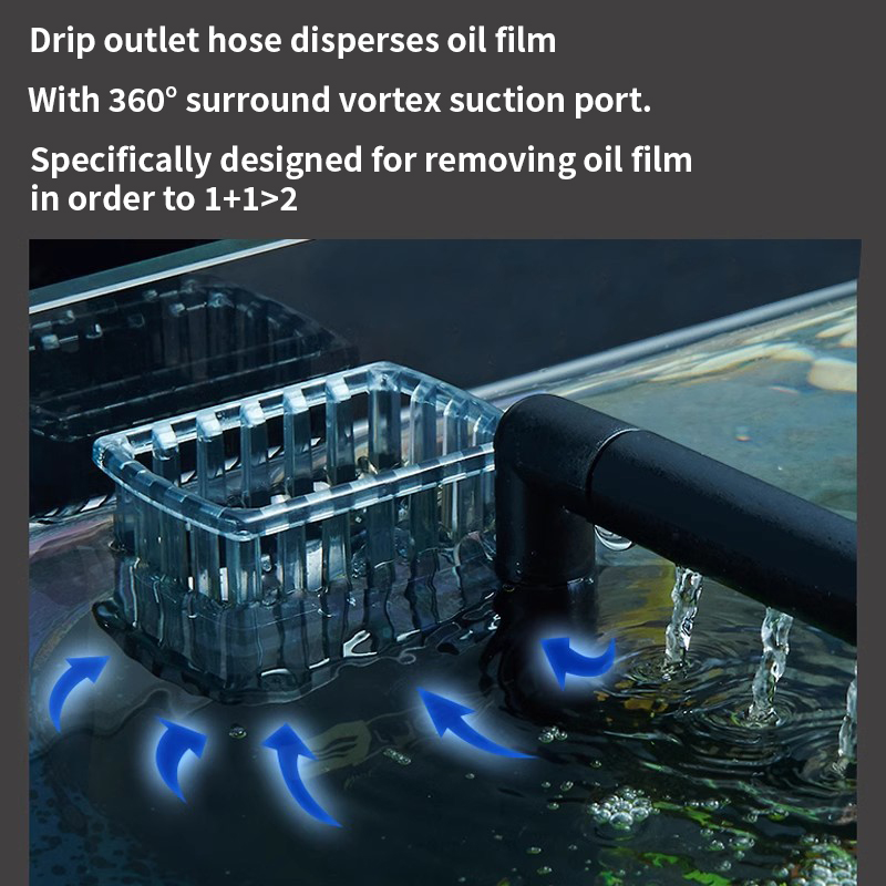 3W Aquarium Surface Oil Skimme - Protein Skimmer Hang On review and price