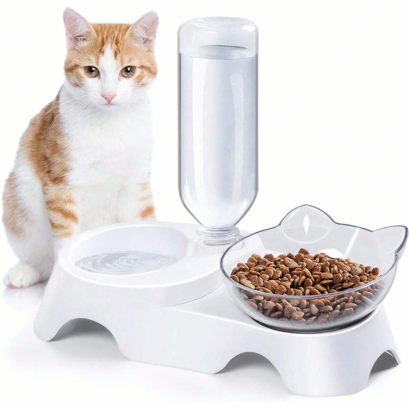 1PC Double Dog Cat Bowls Pets  - Royal Canin Food Medium review and price